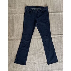 Ann Taylor Women's The Boot Jeans 10 Mid Rise Blue Denim Modern Boot cut